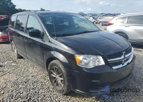2016 Dodge Grand Caravan Sxt from USA, damaged, VIN 2C4RDGCG5GR375167